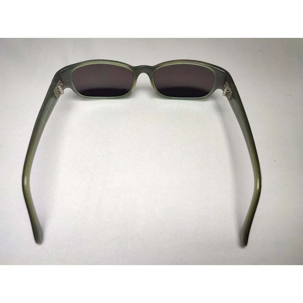 J.F. Rey J455 Sunglasses Brown Olive Acetate Rectangular Vintage France 55-18